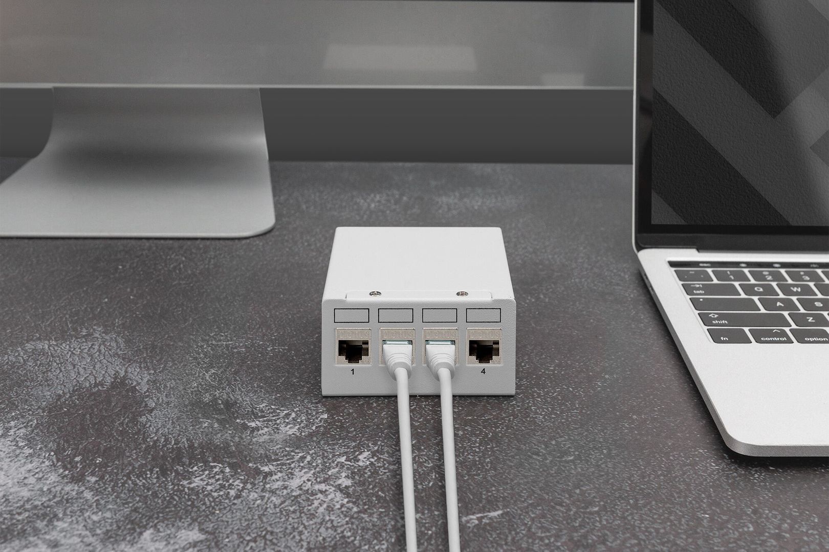 Digitus CAT 6A Keystone module. shielded. tool-free mounting connectio - Image 1