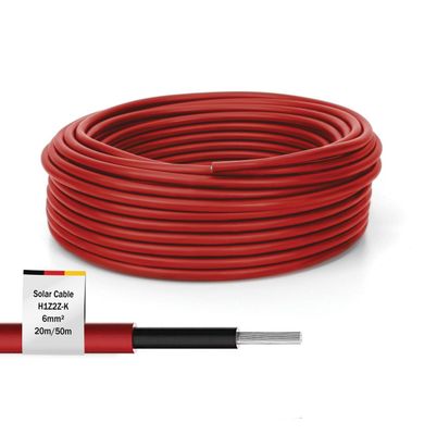 Digitus Solar cable installation 50m. 6mm². red. PV cable 1500V DC. UV