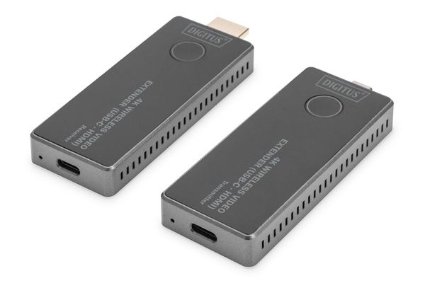 Digitus 4K Wireless Video Extender Set. 30 m (USB-C - HDMI). 4K/30Hz