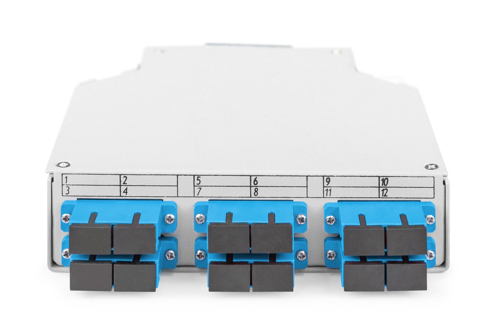 Digitus Fiber optic DIN rail box. OS2. equipped. with SC adapter and p - Image 1