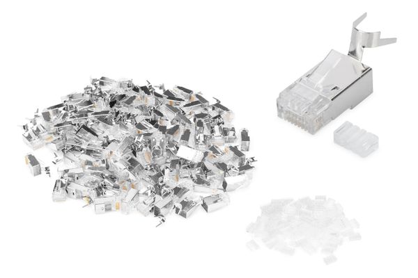 Digitus Modular Plug for Round Cable. CAT 6A. shielded - 100 pieces
