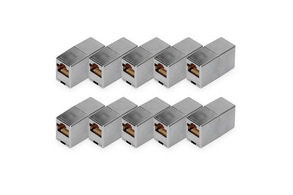 Digitus CAT 5e. Class D. RJ45 Modular Coupler - 10 pieces