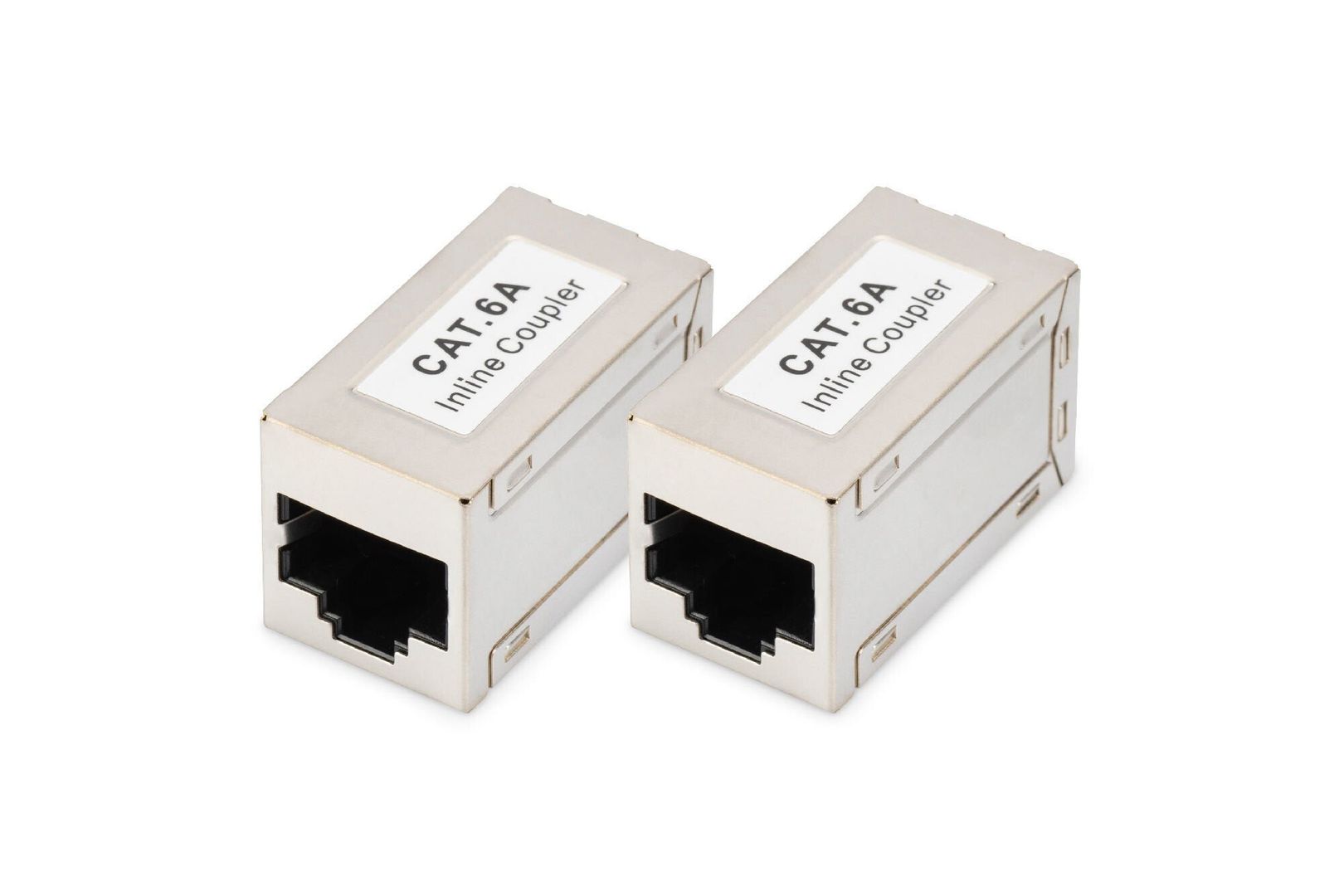 Digitus CAT 6A modular couplers. shielded - 2 pieces - Image 1