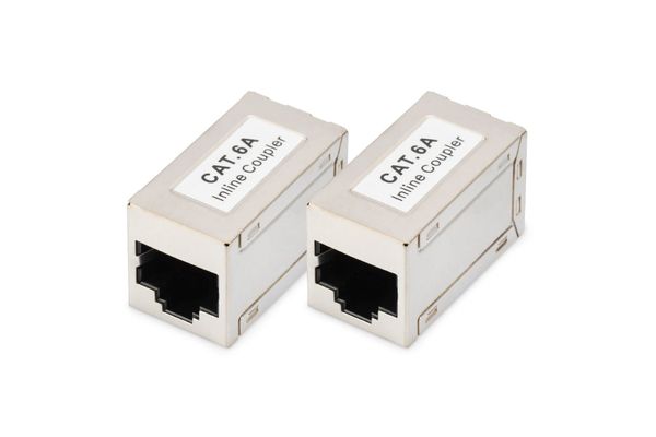 Digitus CAT 6A modular couplers. shielded - 2 pieces