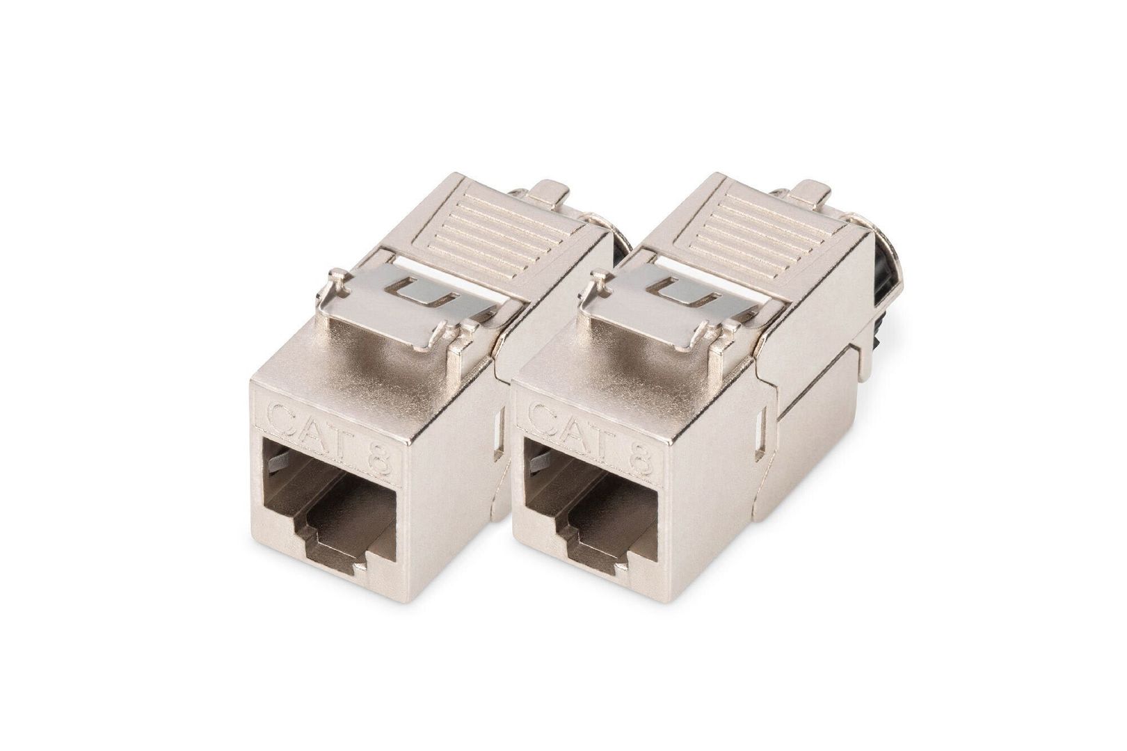 Digitus CAT 8.1 Keystone module. shielded. tool-free mounting connecti - Image 1