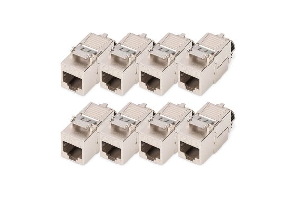 Digitus CAT 8.1 Keystone module. shielded. tool-free mounting connecti
