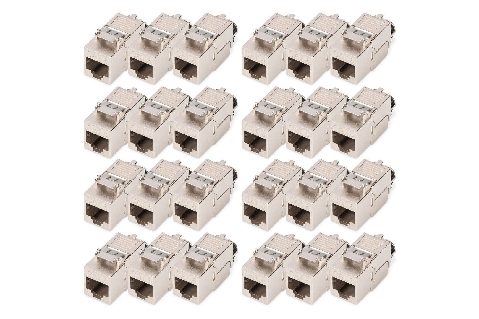 Digitus CAT 8.1 Keystone module. shielded. tool-free mounting connecti - Image 1
