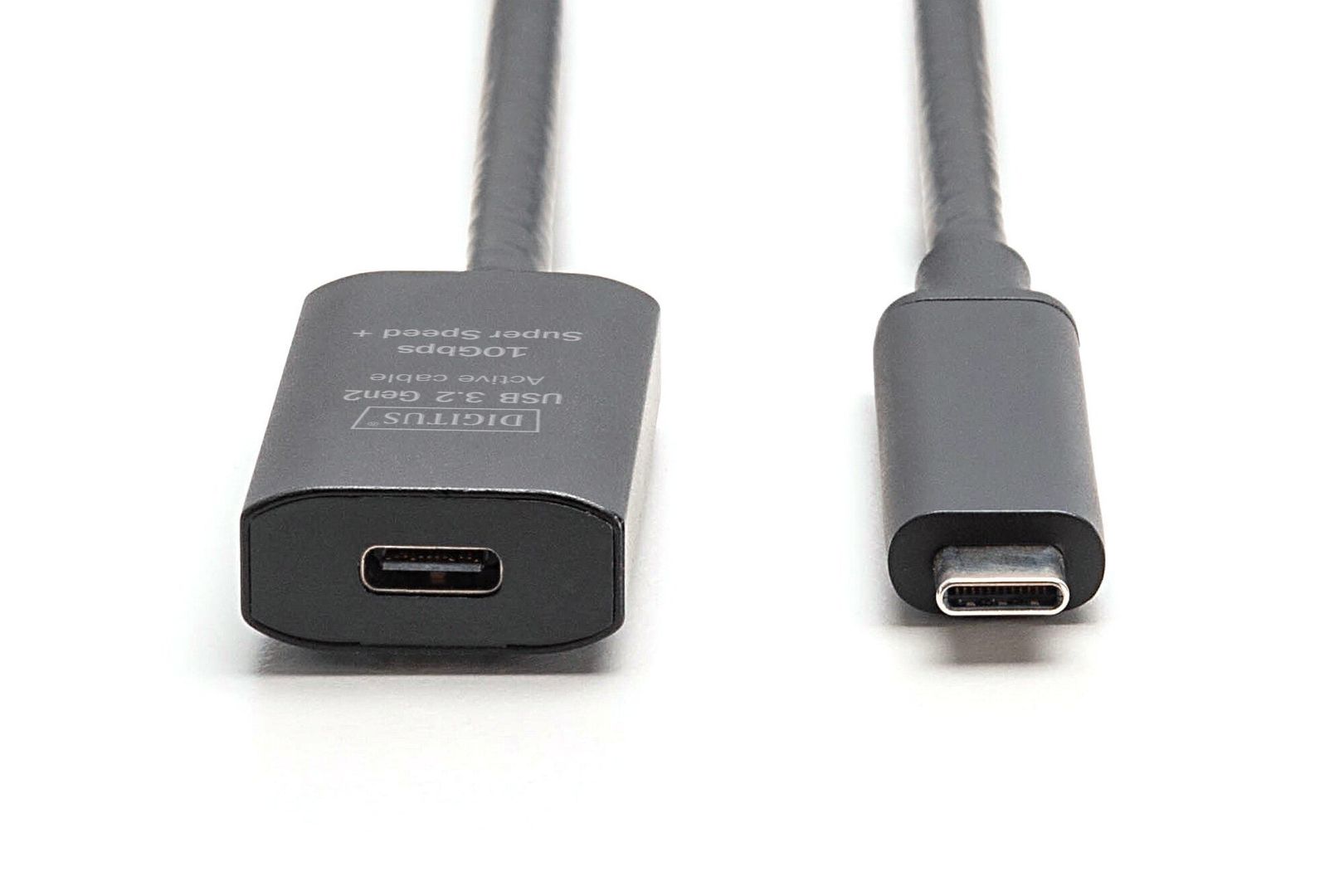 Digitus Active USB 3.2 Gen2 10G extension cable. USB-C - USB-C. 5m - Image 1