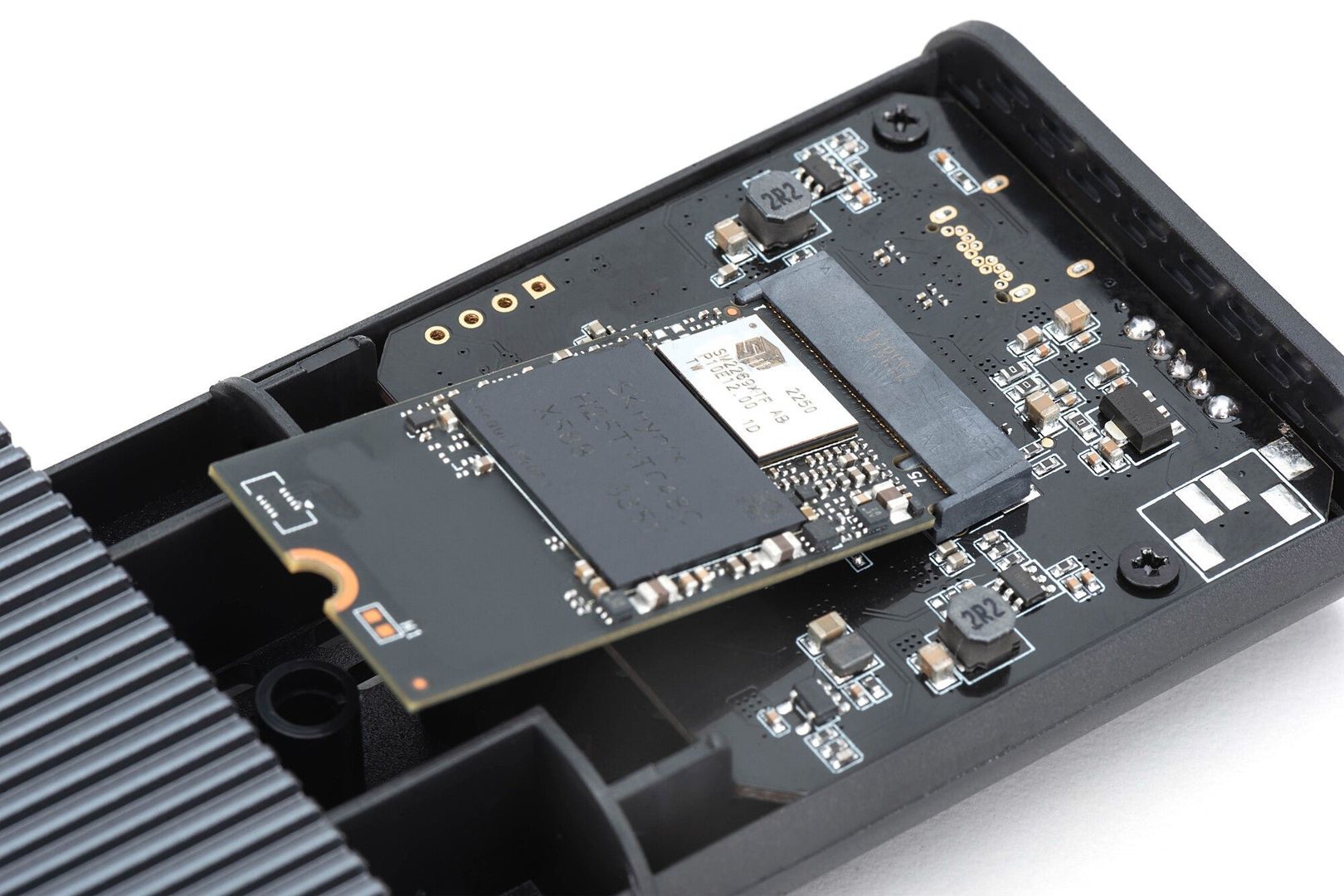Digitus USB M.2 hard disk enclosure. SSD. external. NVMe. 40Gbps. USB - Image 1