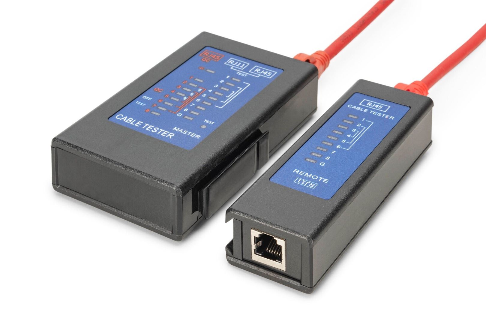 Digitus Cable tester. network. RJ45. Single side Tester - Image 1