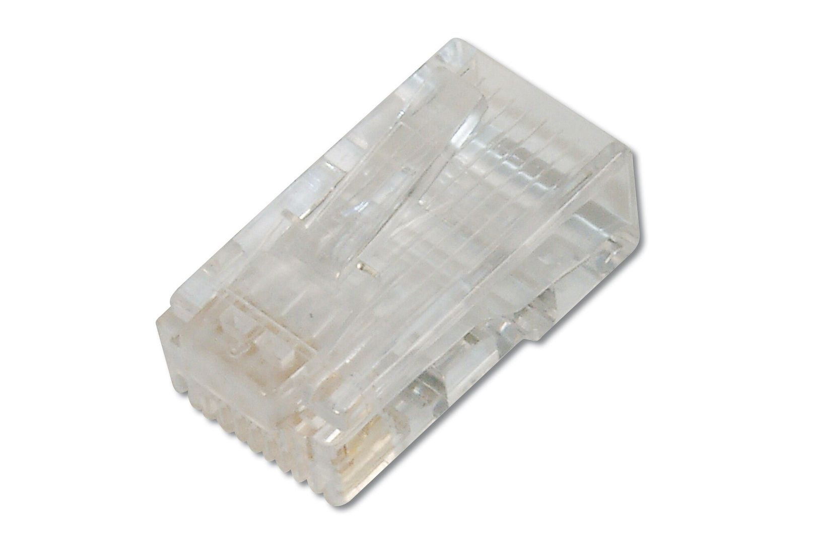 Digitus CAT 6 modular plug for round cable. unshielded. 100 pcs. - Image 1