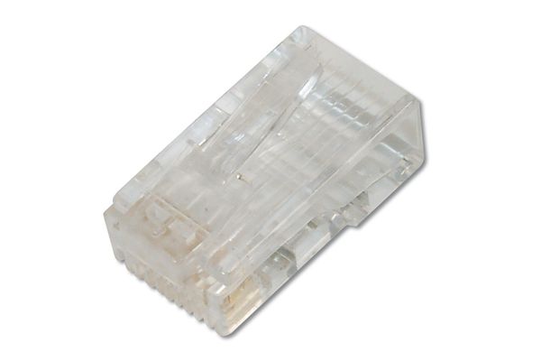 Digitus CAT 6 modular plug for round cable. unshielded. 100 pcs.