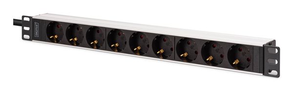Digitus DN-95440 power distribution unit (PDU) 9 AC outlet(s) 1U Black