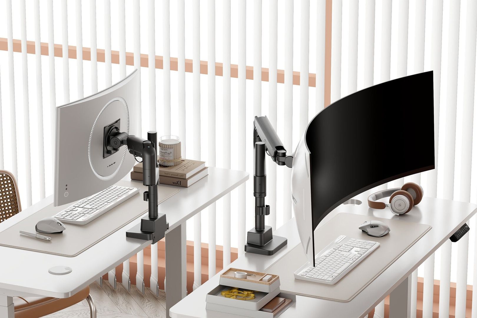 Digitus Single Monitor Mount. 57". 27 kg - Image 1