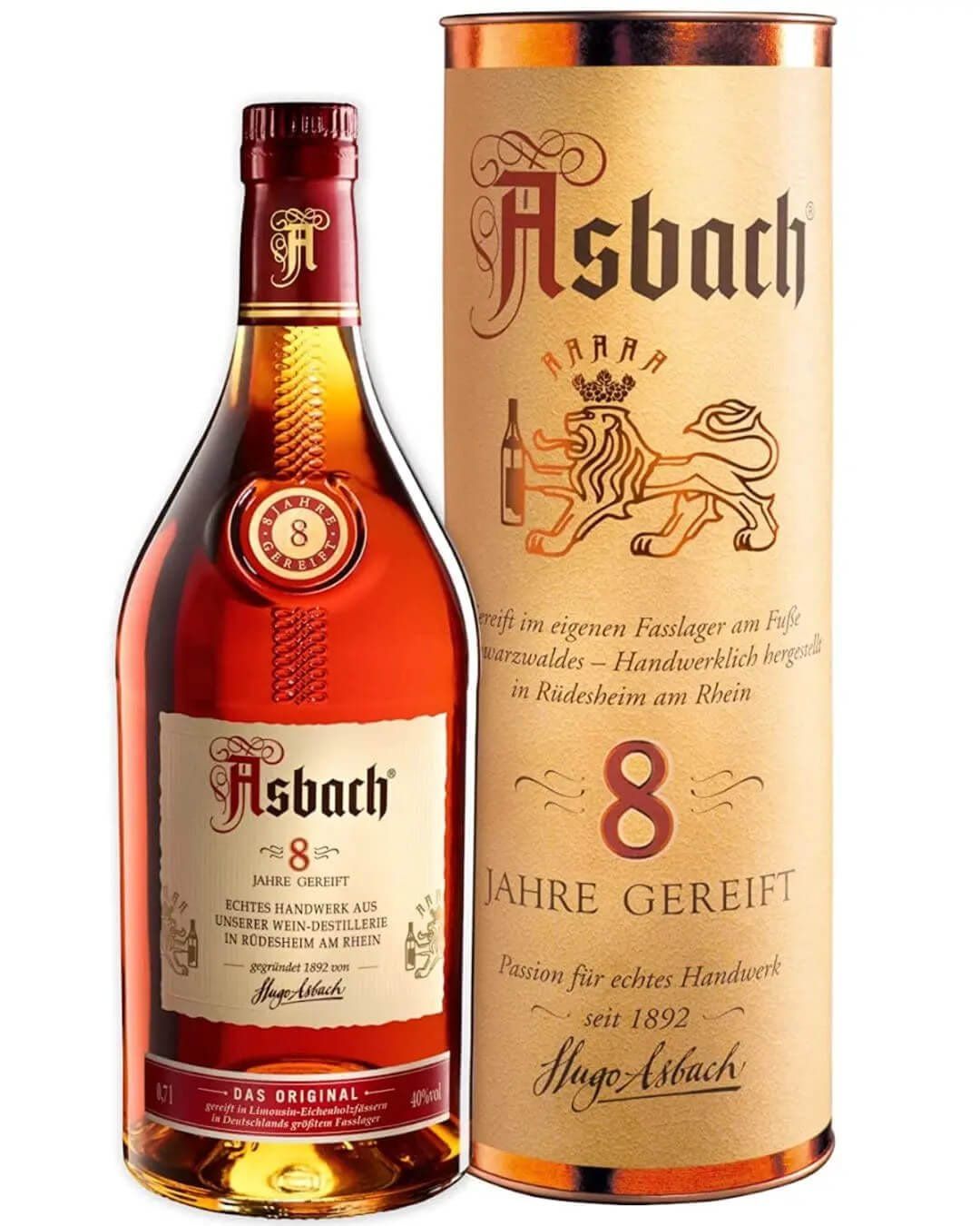 Asbach 8 Year Old Brandy - Image 1