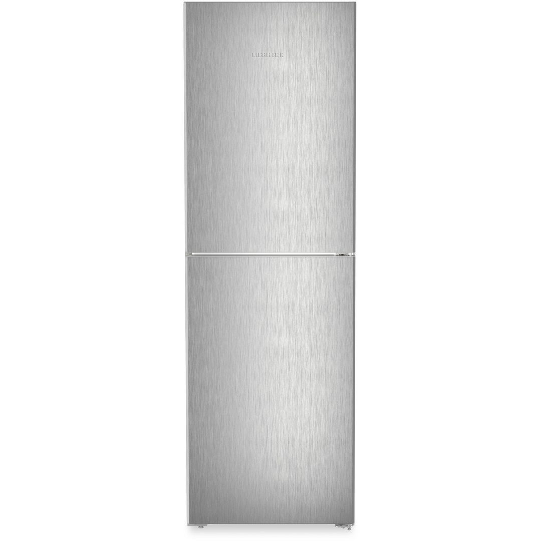Liebherr CNSFD5204 60cm Pure Frost Free Fridge Freezer - SILVER - Image 1