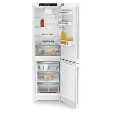 Liebherr 330 Litre 60/40 Freestanding Fridge Freezer With Easy Fresh - White