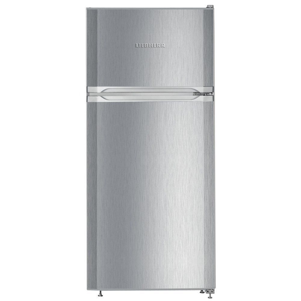 Liebherr 196 Litre 80/20 Freestanding Fridge Freezer - Silver - Image 1