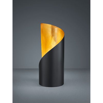 Reality Leuchten Frank table lamp - black and gold - Thumbnail 2