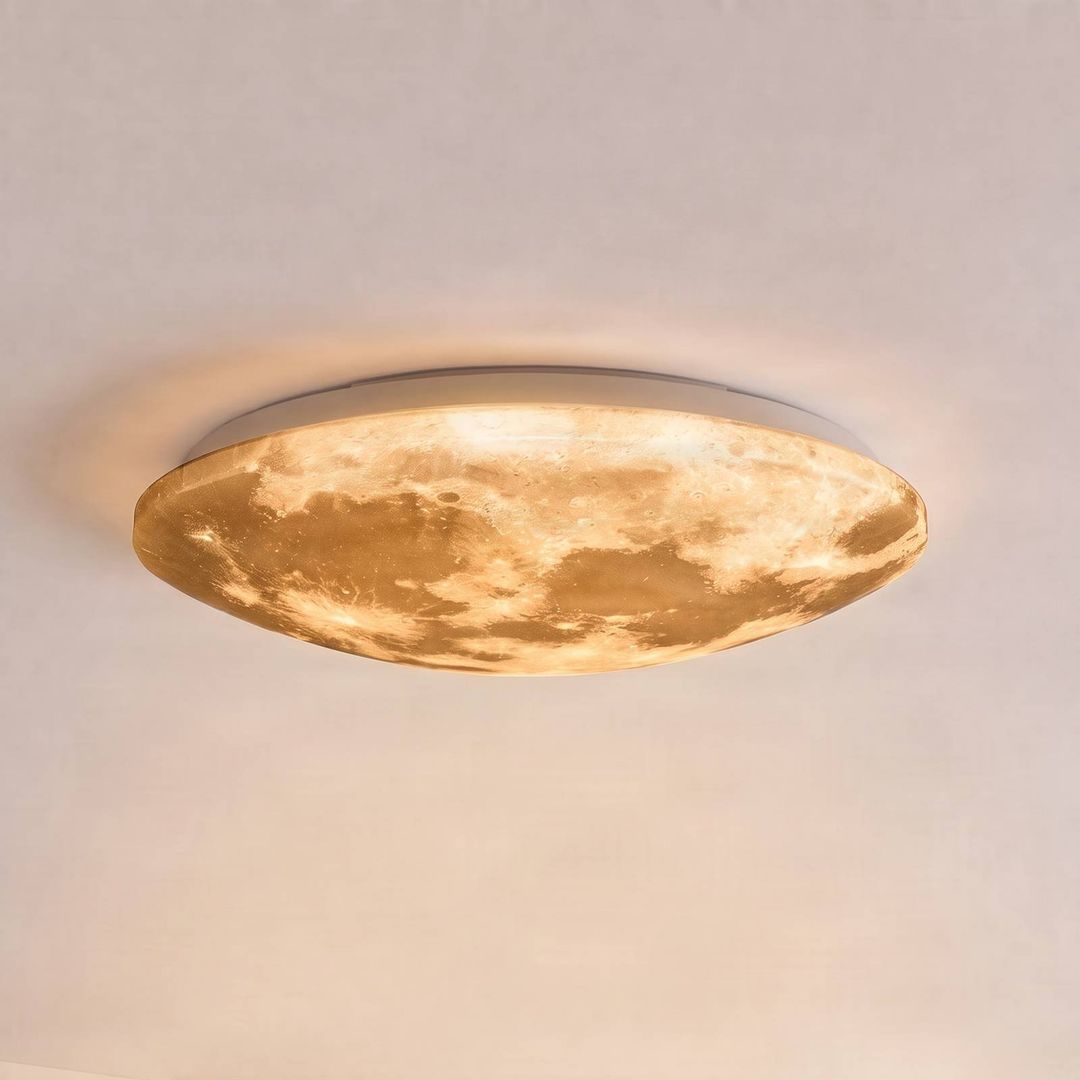 Trio Lighting Lunar LED ceiling light with remote control 40 cm - Image 1