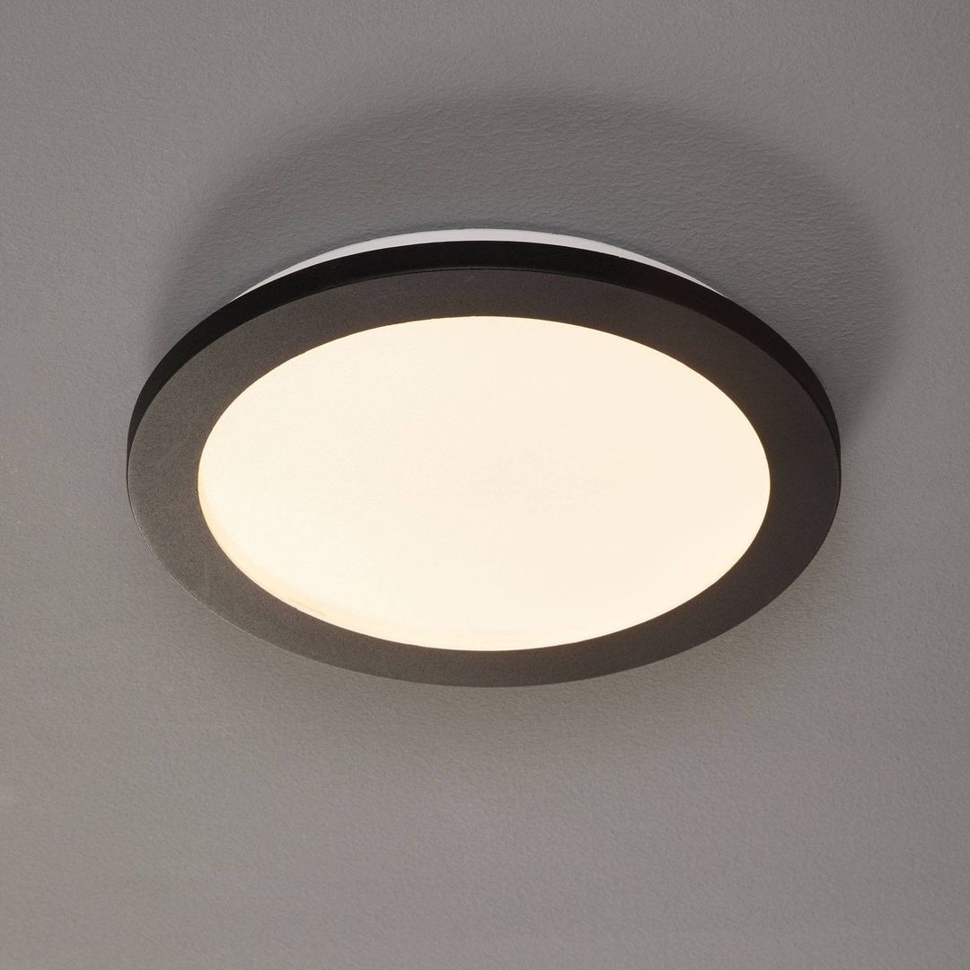 Reality Leuchten Camillus LED ceiling light, round, Ø 26 cm - Image 1