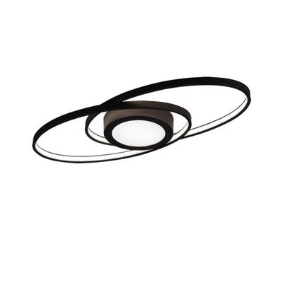 Reality Leuchten LED ceiling light Galaxy, dimmable, anthracite - Thumbnail 2