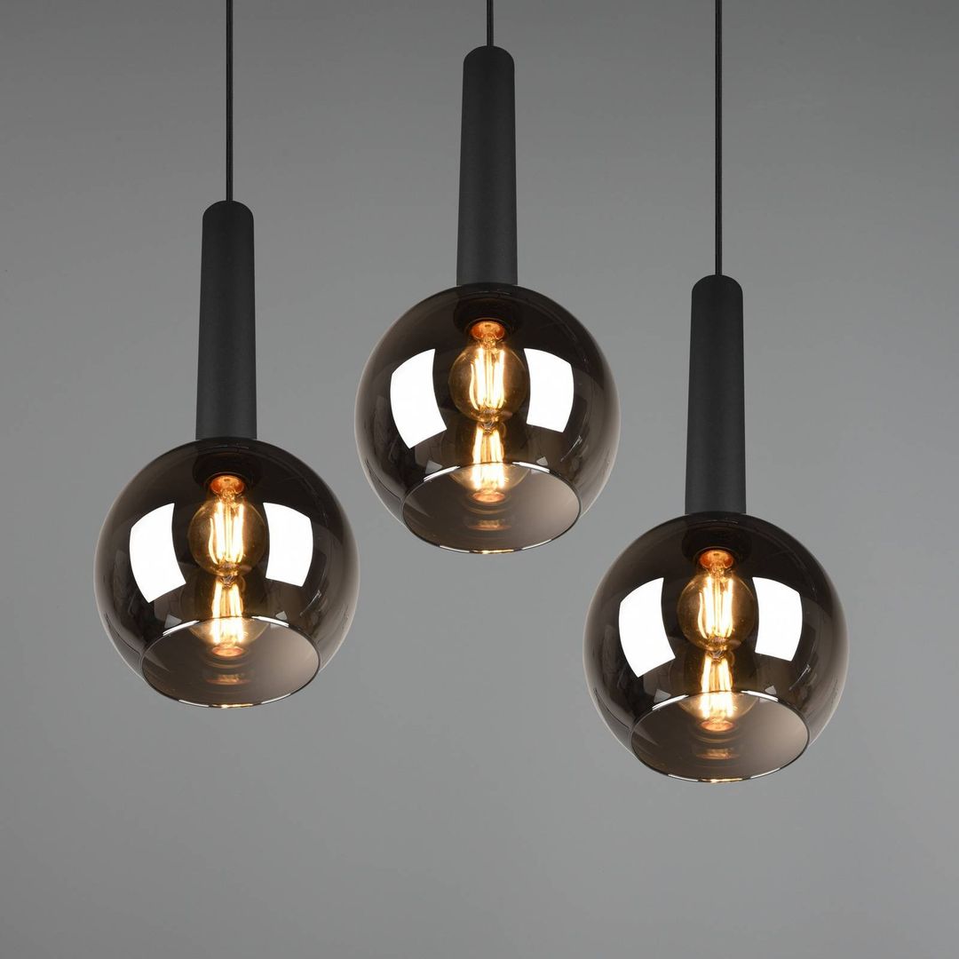 Trio Lighting Clayton pendant light, 3-bulb - Image 1