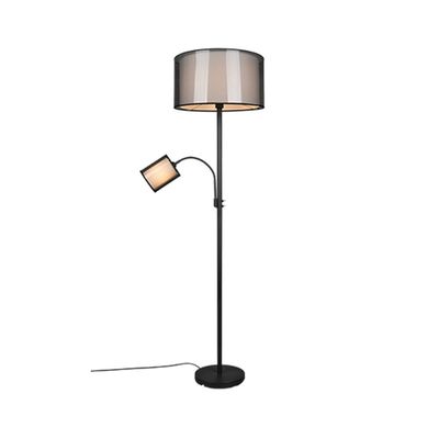 Trio Lighting Burton floor lamp with reading lamp - Thumbnail 2