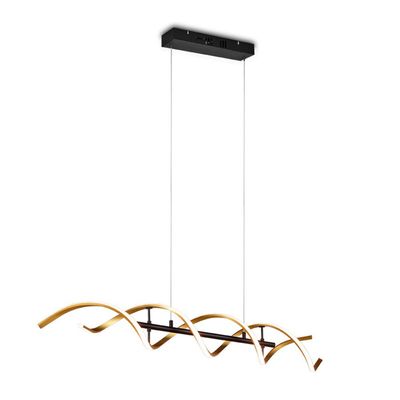 Trio Lighting Sequence LED pendant light, dimmable, CCT, brass - Thumbnail 2