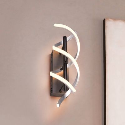 Trio Lighting Sequence LED wall light, dimmable, CCT, aluminium