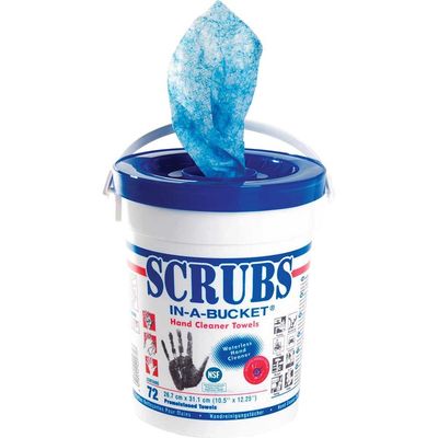 Rocol 42272 Nsf Scrubs Hand Wipes (Tub 72)