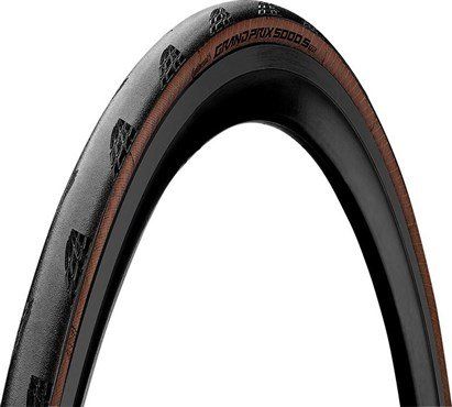 Continental Grand Prix 5000 S TR Tyre - Black / Transparent - 700 x 25
