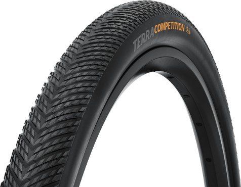 Continental Terra Competition Trail Grip Gravel Tyre - Black / Black700 x 35 - Image 1