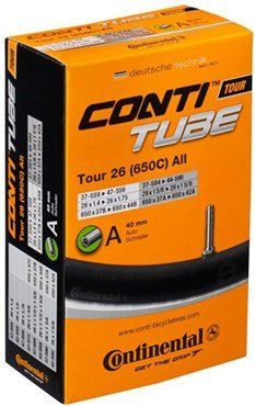 Continental Tour 26 Inner Tube - 26 x 1.3 - 1.75 Inch 42mm Presta Valve - 1.3-1.75 Inch 42mm Presta Valve - Image 1