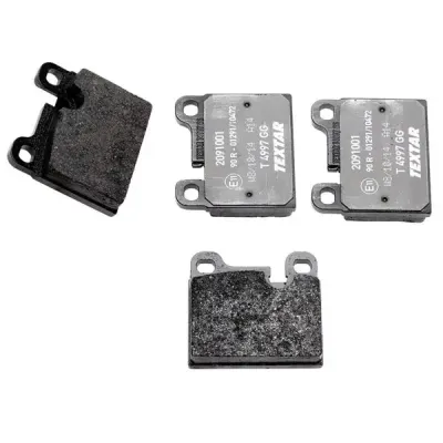 Textar Brake Pads 911 3.2 84-89 Turbo 75-77 | Ecp-S2091001 | Euro Car Parts