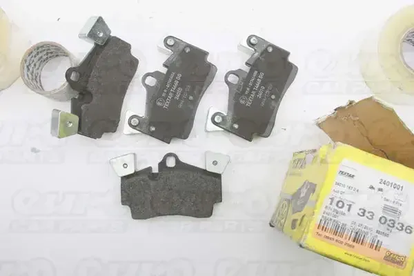 Textar Rear Pad Set Cayenne Turbo S | Ecp-S2401001 | Euro Car Parts