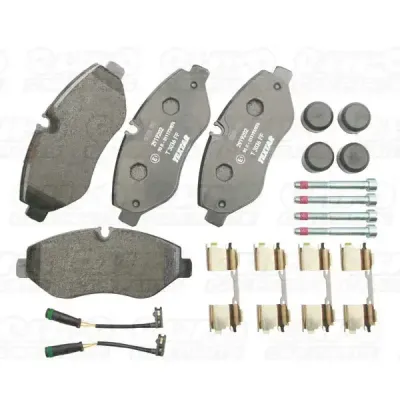 Textar Front Brake Pads Sprinter 3 >3.5T / Crafter 30/35 *inc Acc Sensors* | 2919202 | Euro Car Parts