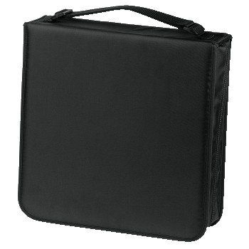 Hama CD Wallet Nylon 208, black 208 discs - Image 1