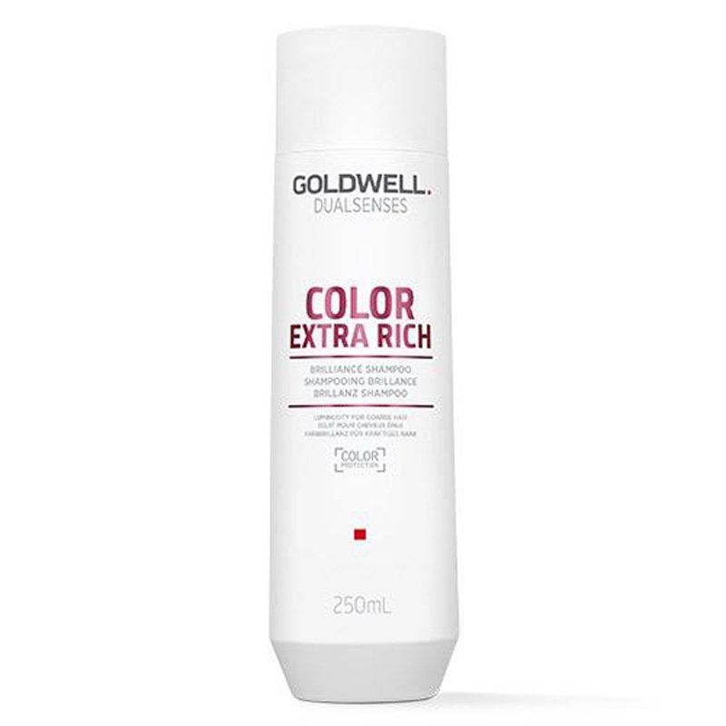 Goldwell Dualsenses Color Extra Rich Brilliance Shampoo, Anti-Colour Fading For Thick, Coarse Hair 250ml - Image 1