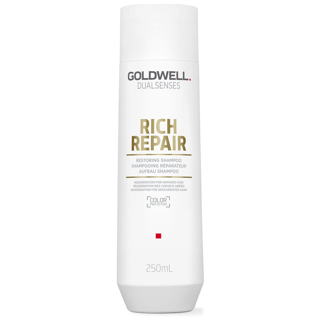 Goldwell Dualsenses Rich Repair Restoring Shampoo For Dry To Severely Damaged Hair 250ml - Image 1