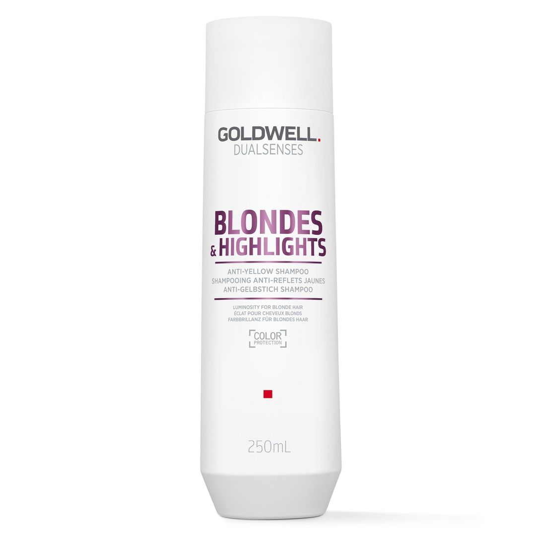 Goldwell Dualsenses Blonde & Highlights Anti-Yellow Shampoo 250ml - Image 1