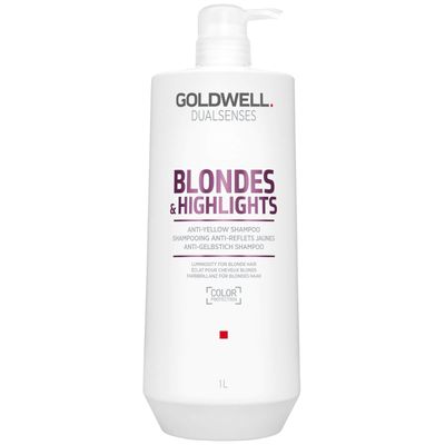 Goldwell Dual Senses Blonde & Highlights Anti-Yellow Shampoo 1000ml -