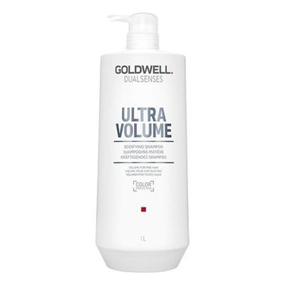 Goldwell Dual Senses Ultra Volume Bodifying Shampoo 1000ml in Clear