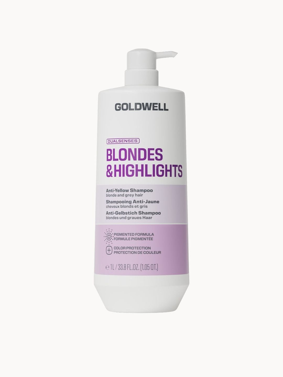 Goldwell Dualsenses Blondes & Highlights Anti-Yellow Shampoo 1000ml - Image 1