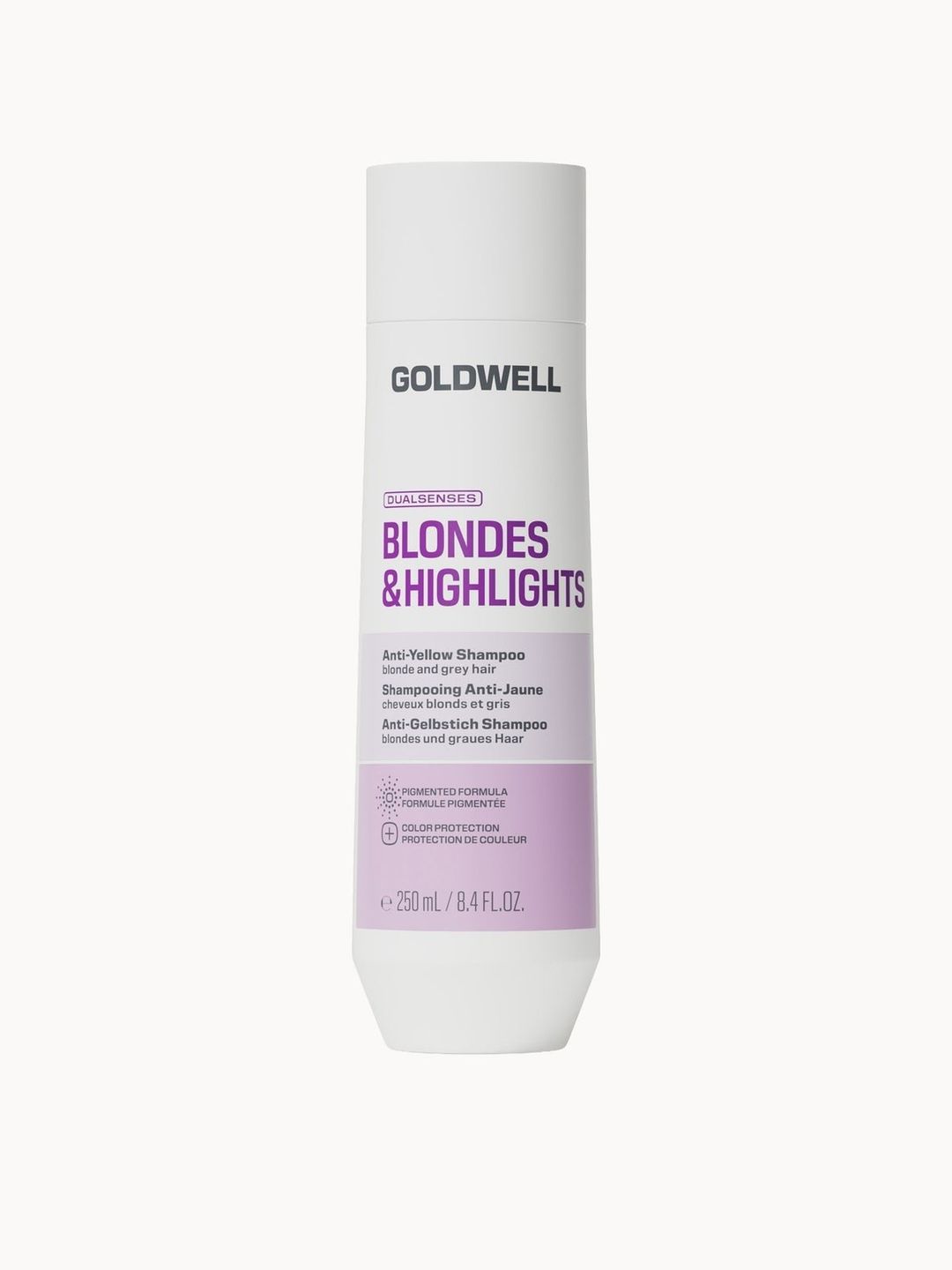 Goldwell Dualsenses Blondes & Highlights Anti-Yellow Shampoo 250ml - Image 1