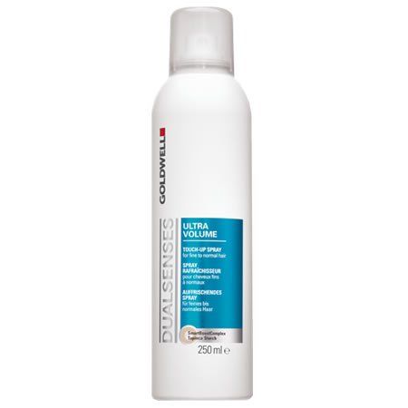 Goldwell Dual Senses Ultra Volume Touch Up Spray 250ml in Clear - Image 1