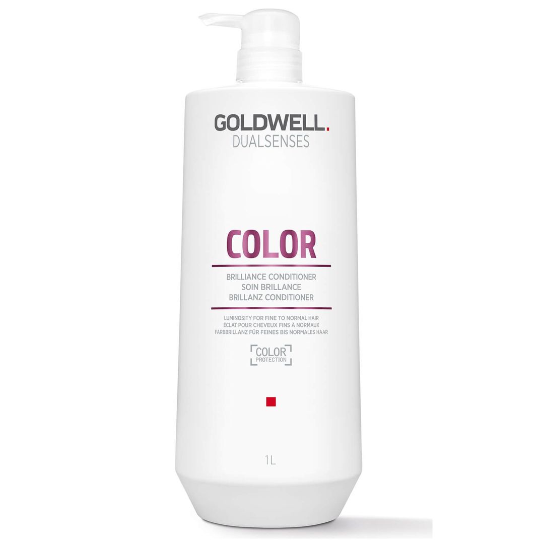 Goldwell Dual Senses Color Brilliance Conditioner 1000ml - Worth £85 - Image 1