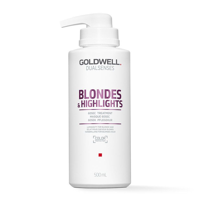 Goldwell Dualsenses Blonde & Highlights 60 Second Treatment 500ml in Clear - Image 1