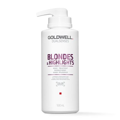 Goldwell Dualsenses Blonde & Highlights 60 Second Treatment 500ml in Clear