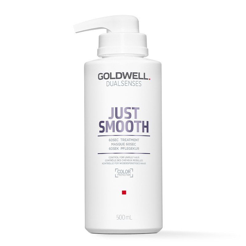 Goldwell Dualsenses Just Smooth 60 Second Treatment 500ml in Clear - Image 1